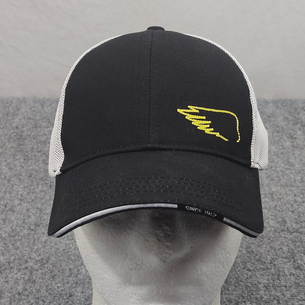DEKALB Seed Trucker‎ Hat Black White Cap Logo Farmer Snapback Agriculture Mesh